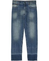 N°21 - Mid-rise Cropped Jeans - Lyst
