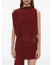 Christopher Esber - Aurelia Sculpted Spiral-Cascade Mini Dress - Lyst