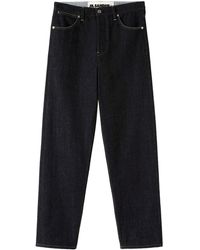 Jil Sander - Contrast-stitching Jeans - Lyst