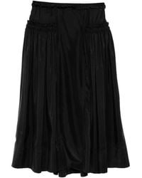 Ann Demeulemeester - Ariel Midi Skirt - Lyst