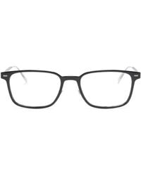 Montblanc - Rectangle-Frame Glasses - Lyst