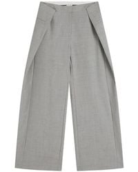 St. Agni - Tailored Fold Trousers - Lyst