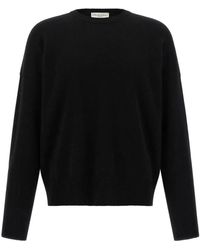 LARMERI STUDIO - Dropped-Shoulder Wool Sweater - Lyst
