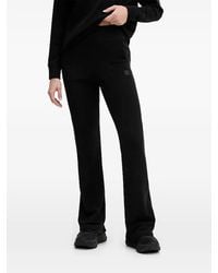 DKNY - Waffle Flared Track Pants - Lyst