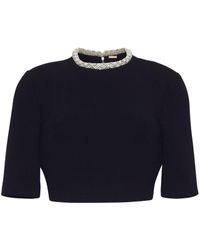 Adam Lippes - Jane Cropped Top - Lyst