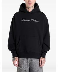 Pleasures - Logo-Detail Hoodie - Lyst