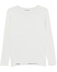 Le Tricot Perugia - T-Shirt Met Lange Mouwen - Lyst
