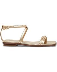MICHAEL Michael Kors - Sandali Lena Metallizzati - Lyst