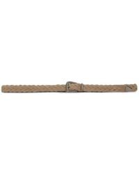 Brunello Cucinelli - Braided Buckle Belt - Lyst