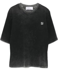 GIUSEPPE DI MORABITO - Logo-Detail Short-Sleeve T-Shirt - Lyst