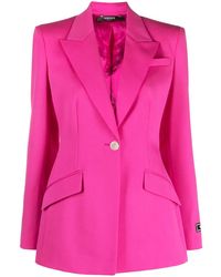 Versace - Informal Jacket Responsible Wool Tailoring Fabric Clothing - Lyst
