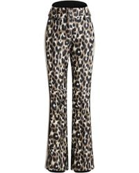 Fusalp - Skihose Mit Leoparden-Print - Lyst