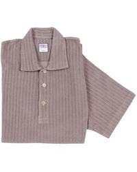Fedeli - Knitted Polo Shirt - Lyst