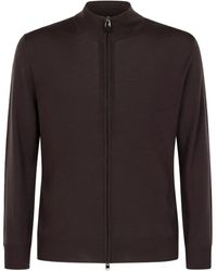 Canali - Cardigan mit Reißverschluss - Lyst