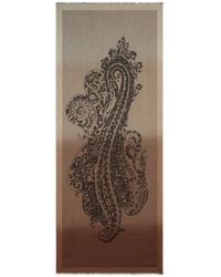 Etro - Paisley-Pattern Scarf - Lyst
