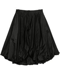 Balenciaga - Jupe Mi-Longue À Fronces - Lyst