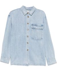 ViCOLO - Melina Long-Sleeve Denim Shirt - Lyst