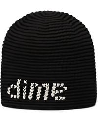 Dime - Crochet Logo-Embroidered Beanie Hat - Lyst