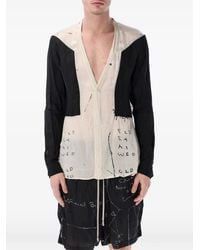 Rick Owens - Larry Fogpocket Long-Sleeve Shirt - Lyst