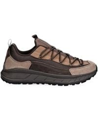 Napapijri - Panelled Lace-Up Sneakers - Lyst