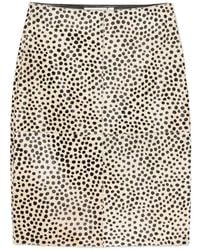 Rohe - Cheetah Pony Hair Midi Skirt - Lyst