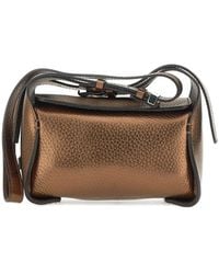 Gianni Chiarini - Metallic Leather Tote Bag - Lyst