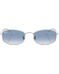 Ray-Ban - Geometric-Frame Sunglasses - Lyst
