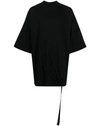 Rick Owens - Short-sleeve Organic Cotton T-shirt - Lyst