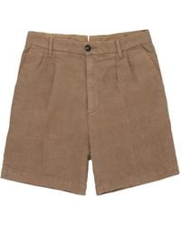 Fortela - Side-Pocket Button-Fastening Shorts - Lyst