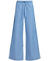 Marni - Striped Wide-leg Trousers - Lyst