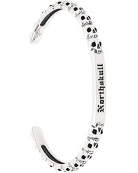 Northskull Armband Met Schedel - Metallic