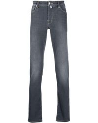 Sartoria Tramarossa - Contrast-stitching Straight-leg Jeans - Lyst