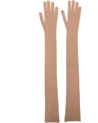 Dolce & Gabbana - Gants Extra Longs En Cachemire Mélangé - Lyst