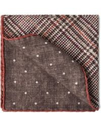 Brunello Cucinelli - Silk Pocket Square - Lyst
