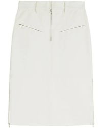 Jil Sander - Denim Midi Skirt - Lyst