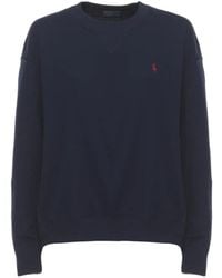 Polo Ralph Lauren - Lightweight Fleece Crewneck Sweatshirt - Lyst