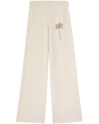 Palm Angels - Gestrickte Palmen-Hose - Lyst