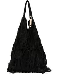 La Milanesa - Agnese Fringe-Detail Shoulder Bag - Lyst