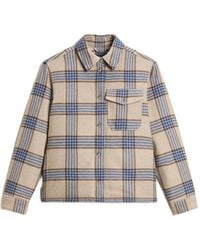 Woolrich - Alaskan Check-Pattern Shirt Jacket - Lyst