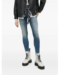 G-Star - 3301 Frayed-Hem Jeans - Lyst
