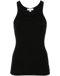 Agolde - Sleeveless Ribbed-Knit Top - Lyst