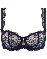 Aubade - Art Of Ink Embroidered Lace Bra - Lyst