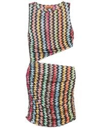Missoni - Robe De Plage À Motif Zig-Zag - Lyst