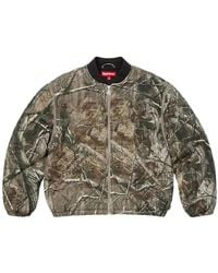 Supreme - Zip-Up Bomber Jacket - Lyst