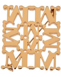 Max Mara - Brosche Mit Monogramm - Lyst