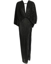 L'idée - Paradiso Pleated Maxi Dress - Lyst