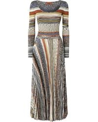 Missoni - Neutrals Dresses - Lyst