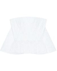 Givenchy - Bustier Cape Back Top - Lyst