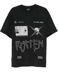44 Label Group - T-Shirt mit grafischem Print - Lyst