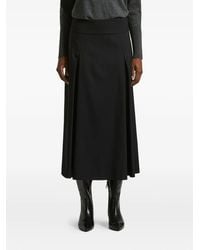 Peserico - Midirock mit Falten - Lyst